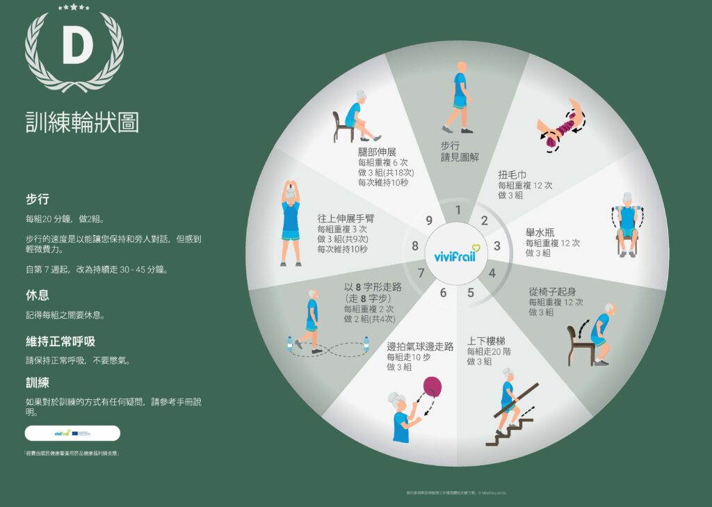 D級長者運動訓練：核心穩定與平衡強化